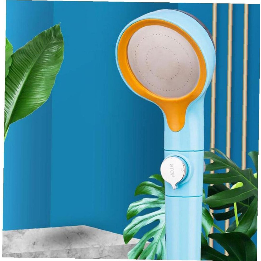 Revolutionary Pressurized Handheld Showerhead For Massage Spa, Micro Sediment Filtration Ensures Gentle Stream And Optimal Water Pressure For A 9169997014566