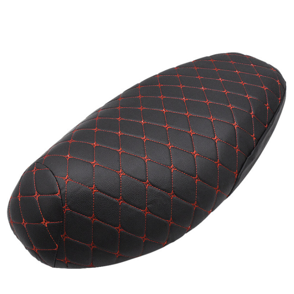 Waterproof Scooter Seat Cover Faux Leather Quick Installation Breathable Cushion For Motorbikes And Mopeds, Ergonomic Anti-Slip Universal 9340959981014