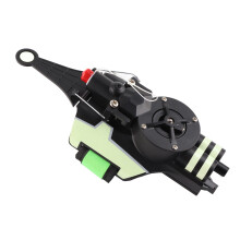 Luminous Rope Wrist Launcher Toy with Glowing Web Feature - Black