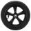 Roda pneumática para patinete elétrico, pneu antiderrapante de 8 polegadas com cubo e rolamentos para rotação suave, material de borracha de alta 5