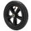 Roda pneumática para patinete elétrico, pneu antiderrapante de 8 polegadas com cubo e rolamentos para rotação suave, material de borracha de alta 8