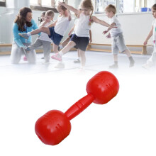 Sichere & lustige Kindergeschickte Kunststoffhanteln für Kindergartenfitness (Rot)