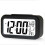 (As show, One size) Digital radio navigation alarm clock, with temperature, plastic 2