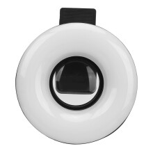 15X Makroobjektiv mit Lichtclip, 3000K-6500K, 5 Helligkeitsstufen, Schwarz