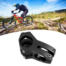 31,8 mm Aluminiumlegierungs-Kurzmountainbike-Vorbau 45x31,8 mm Schwarz