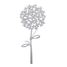 Verfijnde paardenbloemen broche voor kinderen en-Zilver