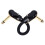 15 cm Gold Flat Patchkabel für E-Gitarren-Effektpedale 12