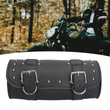 Wasserdichte, synthetische Ledertasche für Motorräder - Universelle Retro-Front- und Heckwerkzeugtasche