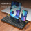 Charging Bluetooth Mute Keyboard with Card Slot 4
