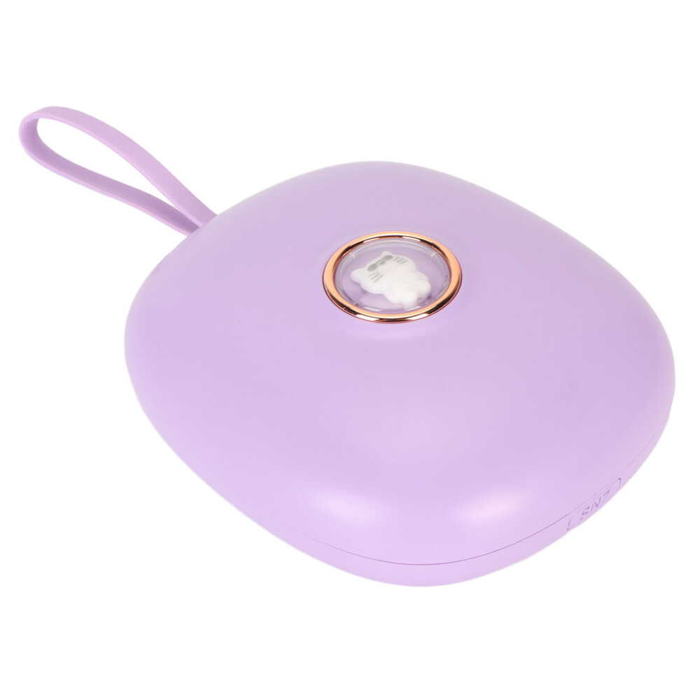 Vibrating Digital Alarm Clock For Kids & Students, 10X9x3cm, Lilac/Purple