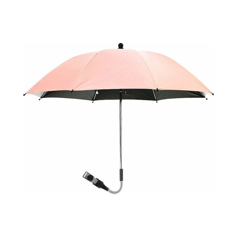 Universal Baby Parasol, A Sturdy Companion For Your Adventures, Provides Sun Protection And Waterproof Defense, 360 Adjustable Rotating With Holder