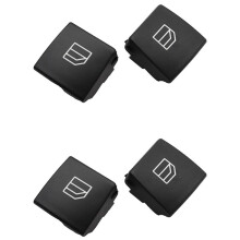 4X Tapa de la Cubierta del Botón del Interruptor de la Ventana Principal para - Clase C W204 S204 W212 W246 W166 W463 Clase E E200 E220