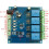 3X Modbus RTU 4 Way Relay Module 7-24V Relay Module  RS485/TTL Input and Output with Anti Reverse Protection 2