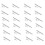 20Pcs/Lot Cabinet Glides Adapter Soft Closing System for Any Side Mount Drawer Sliding Buffer Damper Cupboard 1