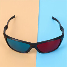 25X Red and  Anaglyph Dimensional 3D VISION Glasses for TV Movie Game DVD