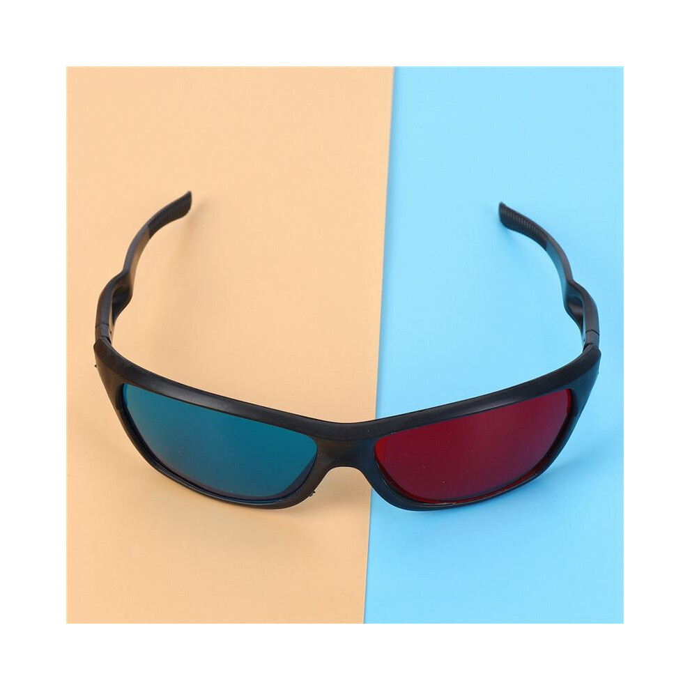 25X And Anaglyph Dimensional 3D Vision Glasses For Tv Movie Game Dvd Red 4713277622733