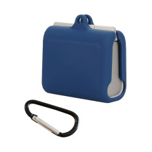 Housse pour écouteurs, étui antichoc, protection-bleu foncé