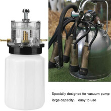 5X Vacuum Pump Oil Pot 500Ml Milking Machine Plastic Oil Can for Cow Sheep Goat Milking Machine Accessory
