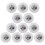 LED Coaster,24 Pack Light  Coasters,LED Bottle Lights,LED Sticker Coaster Discs Light  for Flash Light  Cup 3