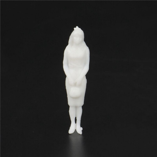 1:50 White Figures Architectural Model Human Scale HO Model Plastic Peoples,40 Pieces 1