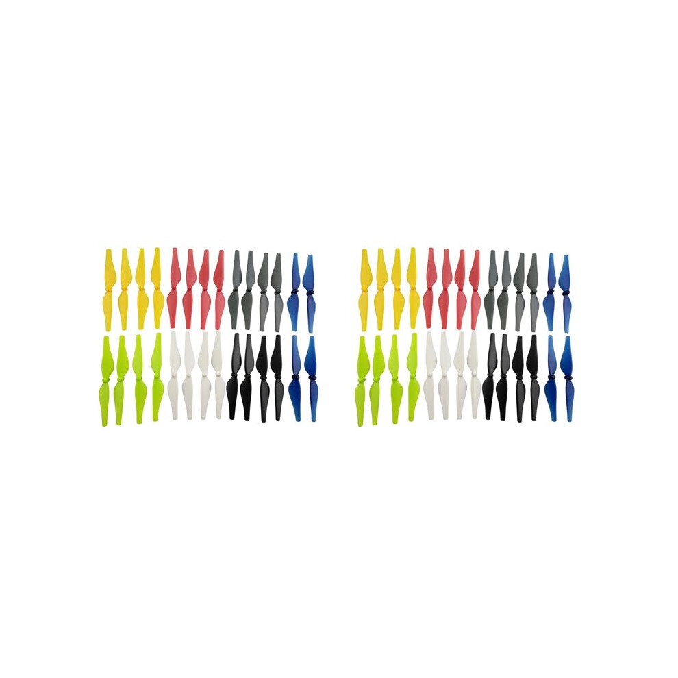 56Pcs/7 Colors Set Cw Ccw Quick Release Drone Propellers For Tello Drone Propeller Props Spare Parts 4712741391465