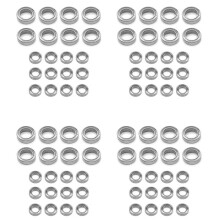 80 Stückes Kugellager Satz für 144001 144002 124016 124017 124018 124019 RC Auto Ersatz Teile Upgrade Zubehör