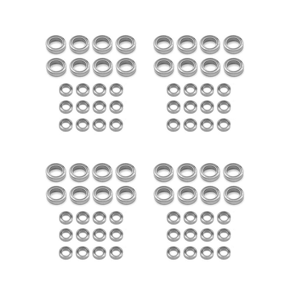 80Pcs Bearing Set For 144001 144002 124016 124017 124018 124019 Rc Car Spare Parts Upgrade Accessories 4713946028521