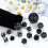 30Pieces Complete Polyhedral DND Dice Set D3-D100 Spherical RPG Dice Set,100 Sides Dice Set for Role Playing Table Games 5