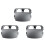3X Car Dashboard Air Conditioning Outlet Panel Grille Cover for   Altis 2008-2013 1