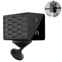 Indoor Plug-in Camera for Home, AI Motion Detection Alerts Night Vision Security Camera, 2K HD Wireless WiFi Camera with Built-in Magnet for Pet