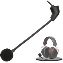 Gaming-Headset-Verbesserung, Mikrofon-Austausch mit 3,5-mm-Klinkenstecker für klare Kommunikation, Geräuschunterdrückungstechnologie, flexibler