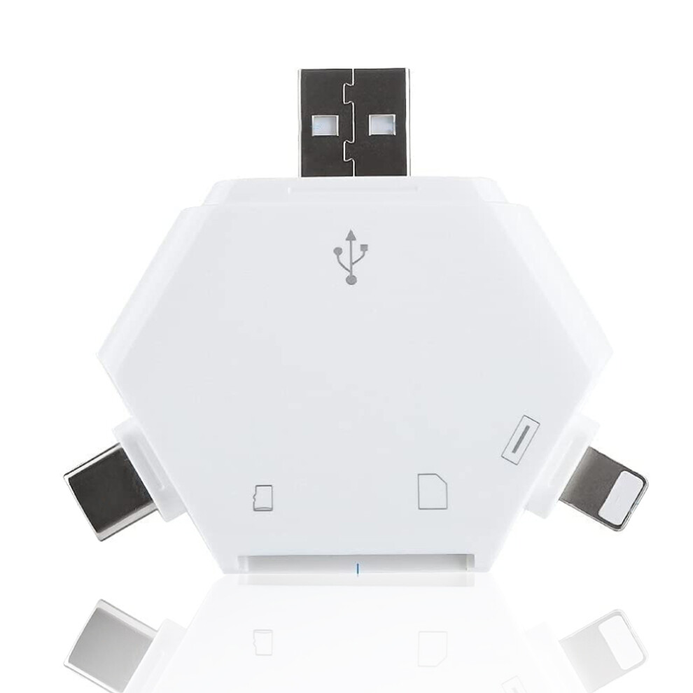 Compact, Durable Sd Tf Cards Adapter, High-Speed Data Transmission For Ios Devices And Laptops 9405630112443