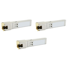 3X Gigabit RJ45 SFP Modul 10/100/1000Mbps SFP Kupfer RJ45 SFP Transceiver Gigabit Ethernet