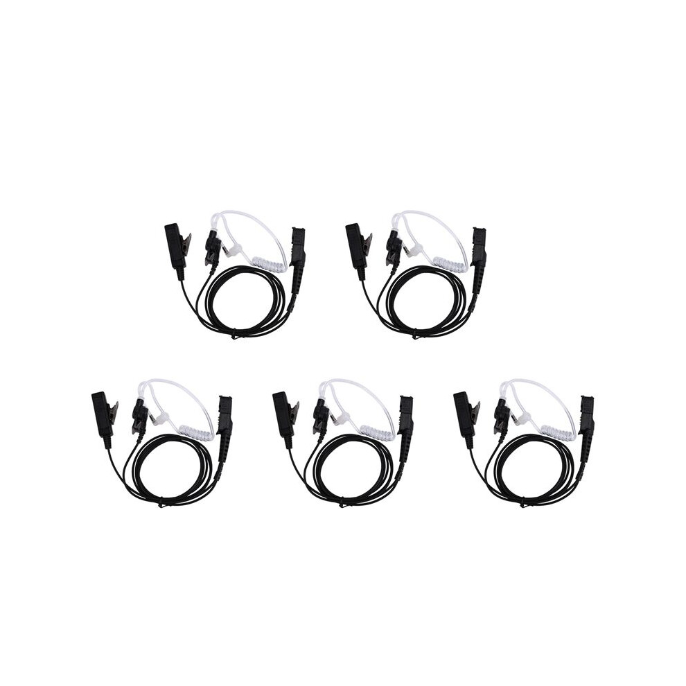 5X For Mtp3100 Mtp3200 Mtp3250 Mtp3550 Earpiece Headset Ptt Radio Black 6032291031191