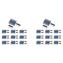 20 Pezzi 4 Canali IIC I2C Convertitore di Livello Logico Modulo Bidirezionale da 3,3 V A 5 V per  (Confezione da 10)