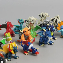 10PCs Willekeurige Coole Dinosaurussen Miniaturen Figuren Speelgoed voor Kinderen Jongens Cadeau