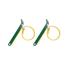 2X Oil Filter Belt Wrench 8 Inch Multifunctional Belt Wrench Oil Filter Wrench Adjustable Removal Hand Tool