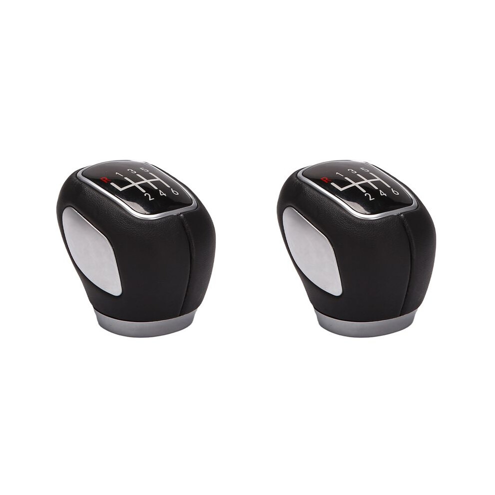 2X 6 Speed Manual Gear Shift Knob Shifter Lever For Cruze 2011-2012 4712540319059