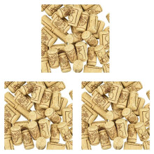 3X Wine Corks, Wooden Cork Wine Bottles Cork for Natural Corks Cork for Wooden Wine Corks for DIY, Decoration Hobbies