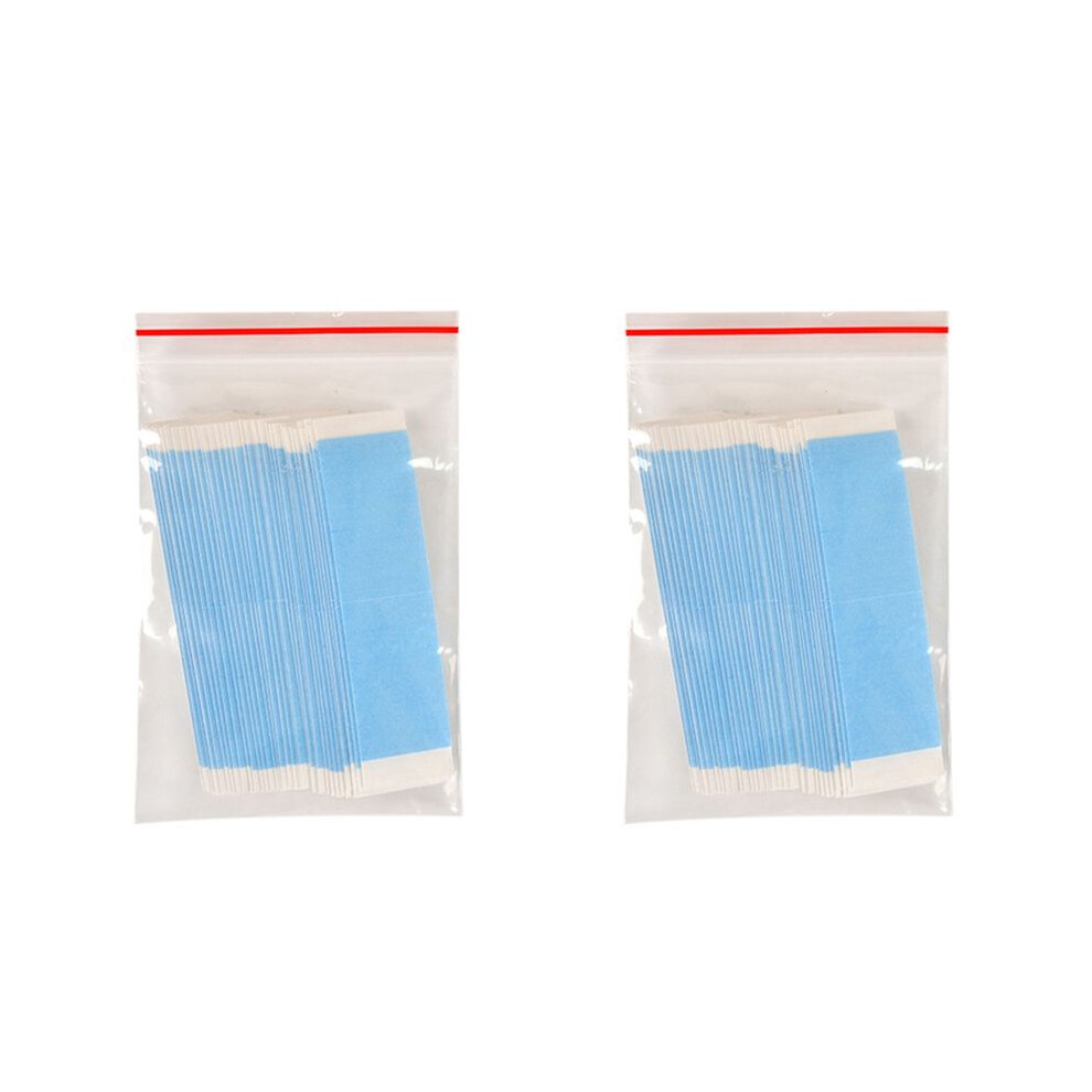 Unisex 72Pcs/Lot Strong Wig Tape Double Sided Adhesive Extension Hair Tape Strips Waterproof For Toupee/Lace Wigs Film Adhesive