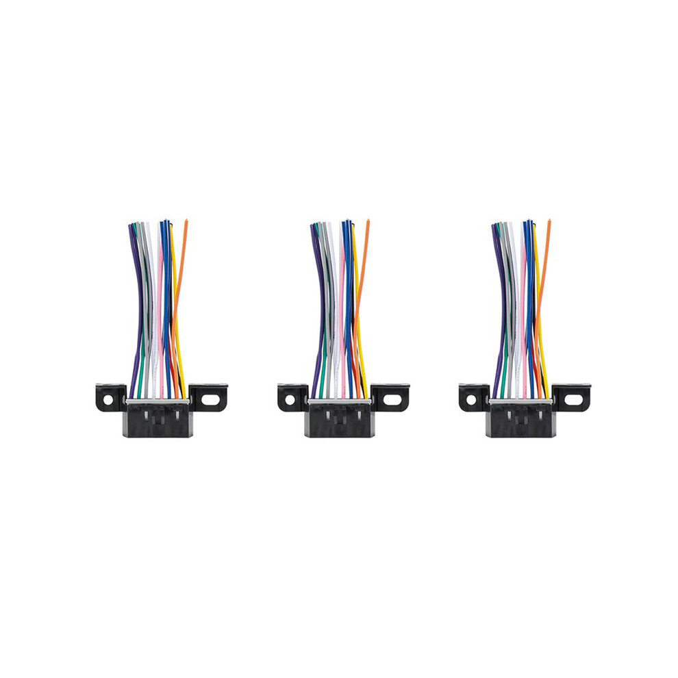 3X Full 16 Pin J1962f Obd2 Female To Male Diy Fixed Harness Adapter Connector Plug Dash Port Cable 4713134097964