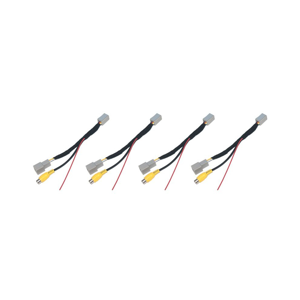 4X Car Rear View Camera Rca Video Reverse Camera Convert Cable Adapter For Outlander Asx Gf Gg Zj 6032645680464