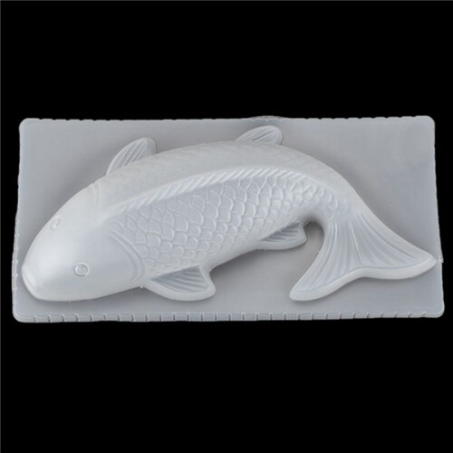 2X DIY 3D Koi Fish Carp Mold Plastic Jelly Handmade Mold Mousse Cake Pudding Chocolate Mould Baking Tool 2
