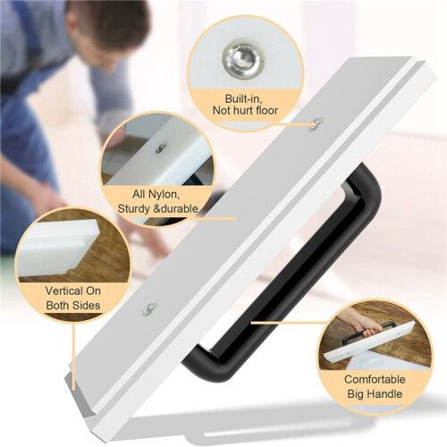 2X Tapping Block for Vinyl Plank Flooring Install Flooring Tapping Block with  Handle Lengthen Floor Tools (300mm) 2