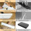 2X Tapping Block for Vinyl Plank Flooring Install Flooring Tapping Block with  Handle Lengthen Floor Tools (300mm) 6