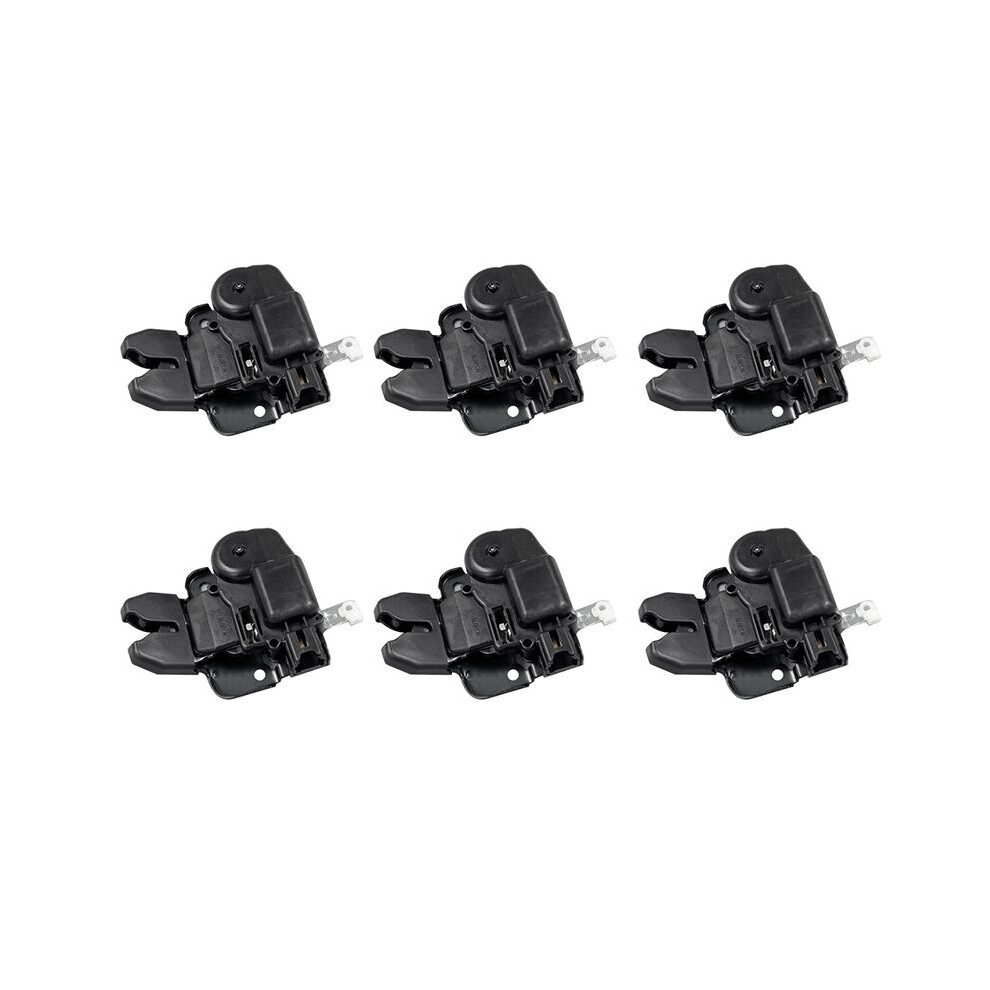 6X Car Rear Trunk Lid Tailgate Lock For Tiida Sedan C11 2007-2014 84631Ed40a Black 4713860150568