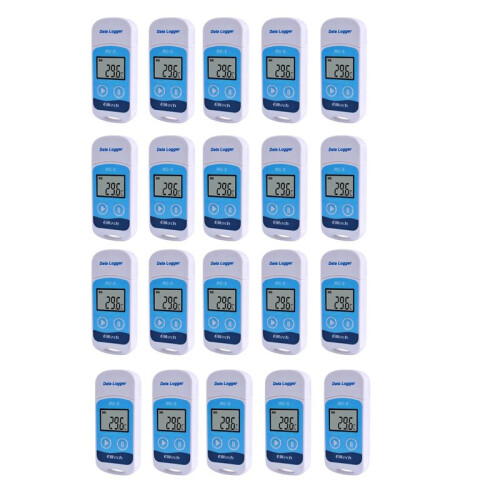 20X ELitech RC-5 High-Precision Digital USB Temperature Data Logger for Warehouse Storage Refrigerated Transport