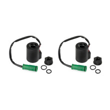 2X Bobina de Válvula Solenóide de 24 V para Escavadeira EC140 EC160 EC210 EC240 EC290 EC330 EC360 EC460 EC210B 14527267