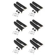 6 Paar Motorrad Vordergabel Absorber Schutz Abdeckungen Kunststoff Schutz Abdeckungen für 110 Cc 125 Cc 140 Cc 150 C 160 Cc Dreckiges Fahrrad Grube