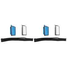 2X Car Dual Zone Air Conditioning Heater Flap Repair Kit for 407 2004-2016 C5 6480E3